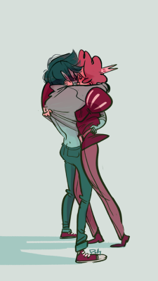 pollyguo:  oh hey it’s Marshall Lee and Prince Gumball 