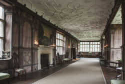 shevyvision:The Tudor period Long Gallery, constructed around 1600Haddon Hall, Derbyshire, U.K.
