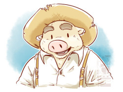 thepigpenblog:  Practicing style variations with the cute and amazing style of   @pcste5fje at twitter 