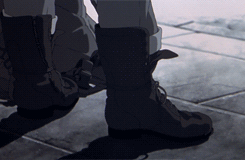 crofesima:  Cowboy Bebop the Movie: Knockin’ on Heaven’s Door opening animation by Hiroyuki Okiura (沖浦啓之) and Tetsuya Nishio (西尾鉄也) 
