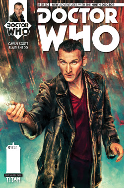 titancomics:1 Month To Go! Brand-New 5-Part Mini-Series Starring The Ninth Doctor As Played By Christopher Eccleston!Written by the co-author of bestselling ‘Who-ology’, Cavan Scott and illustrated by artist Blair Shedd (Legends of Oz, Ghostbusters),
