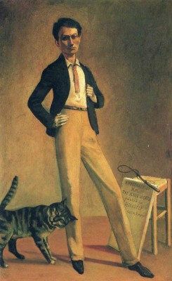 ifdawgsrunfree: Le Roi des Chats Balthus self-portrait    1935 