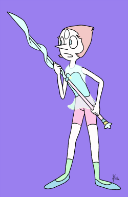 Hey, I finally drew Pearl! Yay This was supposed to be my quick doodle for last night but Pearl is hard for me to draw because she&rsquo;s like mostly limbs