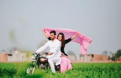 mybigfatpunjabiwedding:  Beautiful Engagement Shoot in Punjab :) 
