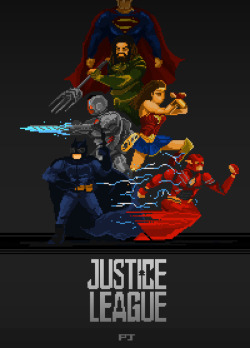 it8bit:  Justice League “All In”  Created by Pixel Jeff || FB  
