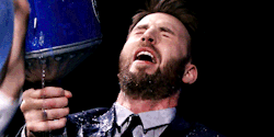 sabrecmc:  imafriendlydalek:mcavoys:  Frozen Blackjack with Chris Evans  This is ridiculous, and yet watching Chris Evans get ice water poured down his pants is totally giving me life.I’m not the only one having bad thoughts about these gifs, right?