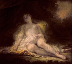 drakontomalloi:  Jean-Honoré Fragonard (attribution) - Sleeping Bacchante. N.d. 