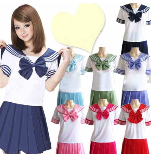 Japanese school girl uniforms