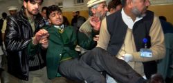 micdotcom:  At least 130 killed in bloody Taliban attack on Pakistani school   At least 130 people were killed on Tuesday when Taliban gunmen stormed a military school in the Pakistani city of Peshawar, Reuters reports. The militant group took hundreds