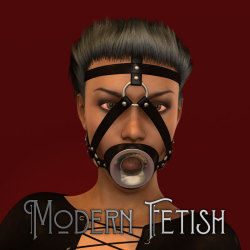 RumenD’s at it again! This time with a brand new Open Mouth Harness! Choose between multiple material settings.  	The product also includes a pose for Genesis 3 Female which positions the mouth   	and tongue. Get Wild!Modern Fetish 05 - Open Mouth Harness