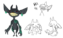 jesus-lizard-journal:  duckstapler:  ZELDA REDESIGN THING PART 1 OUT OF ???: MIDNA ok so anyone who knows my Zelda Opinions knows that I think midna’s design is wack and the execution of her character is just awful. she’s written like a stereotypical