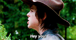 carl grimes week: day 4, favourite moment » carl teases walkers
