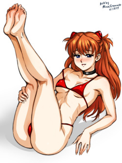 #557 Asuka (Evangelion)Commission meSupport me on Patreon