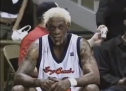 therullla:  Please tell me why Dennis Rodman look like Raikage from naruto 