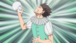 delphorca:  Even in the anime, Oikawa is still the most passionate actor of them all.(  ง ᗒ皿ᗕ )ノ   