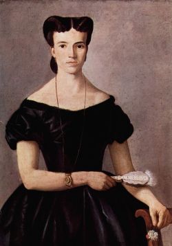 Giovanni Fattori (Livorno 1825 - Firenze 1908), Signora con ventaglio (Lady with a Fan), 1865