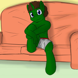 Impromptu modeling one of the more basic styles of boxer short on the couch. Stream Request
