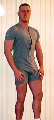 344.Â  Not quite short shorts but close enough, since the-man-zone was nice enough to submit this &ndash; and it is a good photo!