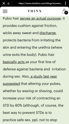 Since everyone on here is always telling me how unhygienic body hair is&hellip;