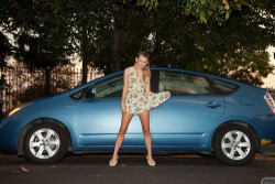 Blake Crawford And Shiny Blue Cars - 20 pics @ Zishy.com. Click for full pictorial.