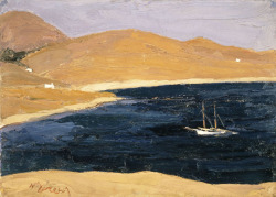 histoire-de-lart:  nikolaos lytras, seascape, 1925, oil on canvas 