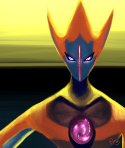 little-amb:I really like Deoxys’ Attack form. And Deoxys overall. So sleek and beautiful in its own alien way.