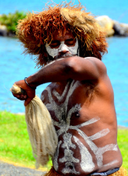   New Caledonian man, via Austronesian Expeditions  