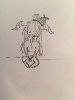 *Me and my friend drunk*Friend: yo what should I draw? Me: draw&hellip; a banana stripper and&hellip;. a demon babe touching her penis with one of those spinny hats.Friend: I got you Just a lit Friday night lolO