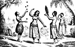 Via WikimediaVavaʻu (Tonga) girls playing traditional games