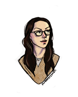 vintagememe:  haven’t posted any art in a while so heres an alex vause i drew for my friends birthday last week 