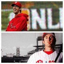 My boys! #phillies #cole #hamels #chase #utley #lovethem cole is my fave tho!