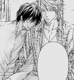 pandanoi:  fencer-x:  auverse:  whereas Kuon has the affinity of hugging Nanao from the back Nanao on the other hand likes to cling on his darling’s arm  Oh.  These two are killing me o-|-&lt;