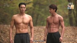 Watch the clip of Kang Ji Sub (강지섭) &amp; Hyun Woo (현우) here.
