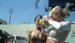 nudeandnaughtycelebs:  Sara Underwood washing cars in the sexiest way possible without being fully naked