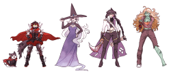 Halloween team RWBY 2016~[click pic for full-view]