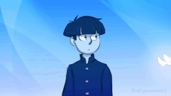 fireflysummers:  Animation Practice: Mob has a Thought Attempted using the designs by @crackpotcomics for Mob. Not sure if it worked in the end, but it was worth a shot. I ws also practicing a head turnaround, and smears on things that aren’t elementary