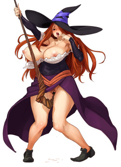 More hot sorceress action for you all. This time our lovely magic user is pleasuring herself with her staff. Giving everyone a nice view of her huge breasts and unshaven pussy.  Hentai Archive: http://bit.ly/18T8ekD  Don’t forget to follow me on Twitter: