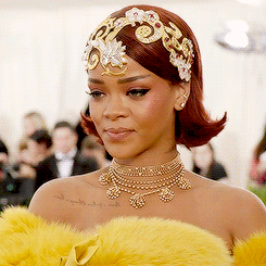 Rihanna at Met Gala ‘15: “It’s handmade by one Chinese woman. It took two years to make”  