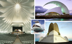Soaring vision (Tenerife Concert Hall ~ Canary Islands ~ designed by Spanish architect Santiago Calatrava)