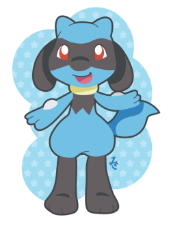zombiemiki:  June Draw Every Day - Day 4One of my favorite Gen 4 Pokemon :3 (Also my first ever attempt at Riolu!)