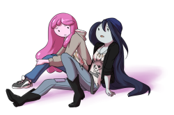 bluebunart:  I finally started playing Life is Strange and it’s making me feel things.. Also wanted to draw bubbline because reasons. 