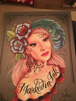 I plan on getting Megan Massacres coloring book titled  &ldquo;Marked in Ink&rdquo; from Amazon! Or if you order it from her site you will likely get one signed!