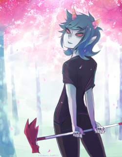 Terezi&rsquo;s is the prettiest forest ahh ☆  available as print!