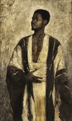 hairymouthfuls:  Corinth: portrait of an African man. 