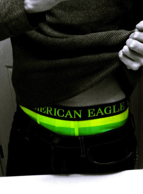 Cute boy american eagle underwear