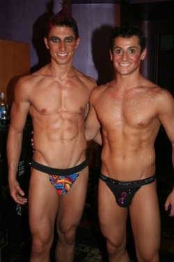 Here are some pictures of Franke 5/6 years ago when he did Broadway bares all