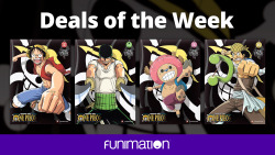 funimation:  Ever wanted to start your One Piece collection for cheap? This Deals of the Week will help! http://funi.to/1o256LZ  