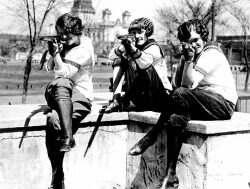 Minnesota Girls’ Rifle Team, 1920.