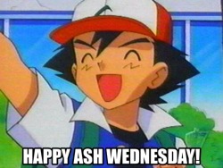mynameis-dylan:  Happy Ash Wednesday! 