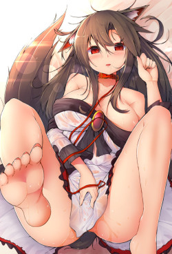 lewdanimenonsense:  Quick, gotta do my Touhou post on my lunch! Sources 1, 2, 3, 4, 5 
